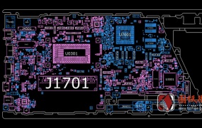 华硕灵耀VivoBook S14 S4300F X430FA X430FN REV2.1笔记本电脑主板点位图PDF