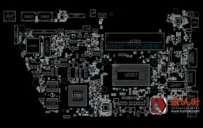 华硕灵耀VivoBook S14 S4300F X430FA X430FN REV2.1笔记本电脑主板点位图FZ