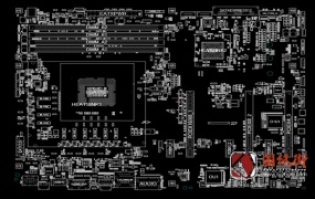 Asus MAXIMUS VIII HERO Rev1.01B (60MB0M90-MB0A15) FZ台式电脑主板点位图