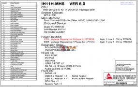 Biostar H110MD PRO IH11H-MHS REV6.0映泰电脑主板图纸