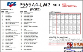 Lenovo ThinkCentre M75s-G2 P565A4-LM2 V0.3联想台式机电脑图纸
