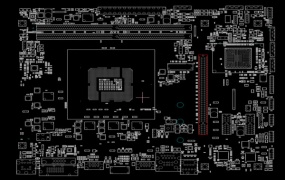 ASUS B250M-KYLIN Rev1.01华硕电脑主板点位图下载