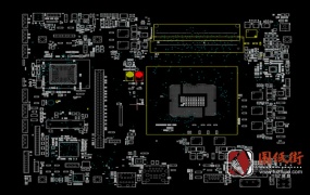 ASUS H110M-C-D320SF DP_MB REV1.02华硕台式电脑主板维修点位图FZ