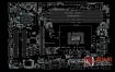 ASUS H110M2 D3 REV1.02华硕台式电脑主板点位图FZ