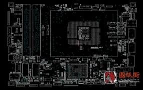 华硕H110S1 Rev1.01台式电脑主板点位图FZ