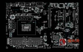 华硕台式电脑ASUS TUF Z270 MARK 1 REV 1.01B主板点位图FZ
