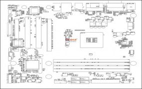GA-H110M-D3H R1.0 技嘉主板点位图PDF