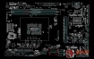 ASUS H81M-D R2.0 REV 1.01A华硕电脑主板点位图