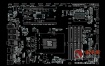 ASUS Q270M-CM-A REV 1.02华硕台式电脑主板FZ点位图