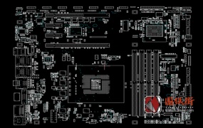 ASUS Q270M-CM-A REV 1.02华硕台式电脑主板FZ点位图