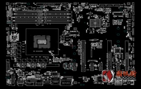 Asus ROG STRIX Z370-E GAMING R1.03 (60MB0V40-MB0A03)玩家国度电脑主板点位图FZ