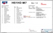 ECS H61H2-M7 Rev v1.0 精英台式电脑主板图纸