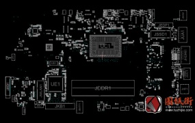 Lenovo IdeaPad 1 14IJL7 JS470&JS570 NM-E051 Rev 1.0联想笔记本电脑主板点位图TVW