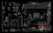 ASUS Prime X370-A REV1.0 2.0系列华硕台式电脑主板点位图FZ合集
