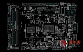 ASUS E2KM1I-DELUXE REV1.02X华硕台式电脑主板点位图FZ