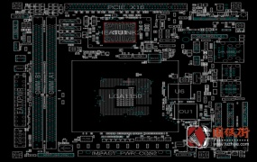 ASUS MAXIMUS VII IMPACT REV1.02A台式电脑主板点位图FZ