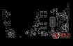 HP Pavilion Aero 13.3 ZURG CZN UMA 203016-1惠普笔记本主板CAD点位图