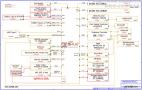 HP Pavilion X360 14M-DW0023DX LAIKA 6050A3156701-MB-A01 Rev X01惠普笔记本主板线路图