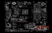 ACER Aspire M3970 AiO Pegatron IPISB-VR Rev1.01宏基台式机电脑主板点位图BRD+CAD