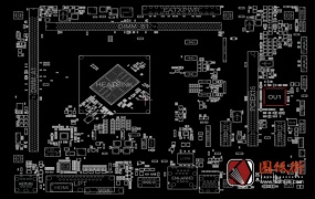 ASUS J3455M-E REV1.02A华硕台式电脑主板点位图FZ