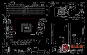 Gigabyte Z390 GAMING X  Rev1.0技嘉台式电脑主板维修点位图TVW