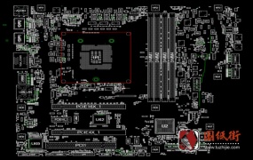 联想Lenovo ThinkCentre M800 M900 IQ1X0MS REV 0.6 1.0 1.1 2.4联想台式机电脑主板点位图合集PDF+CAD