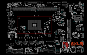 ASROCK B450M-HDV R4 REV4.0 (70-MXB9N0-A01)华擎电脑主板维修点位图FZ
