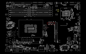GIGABYTE B460M DS3H AC REV1.0 1.01 1.1技嘉台式电脑主板点位图合集