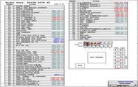 Gigabyte B560M DS3H AC REV1.0 1.02技嘉台式电脑主板维修线路图合集